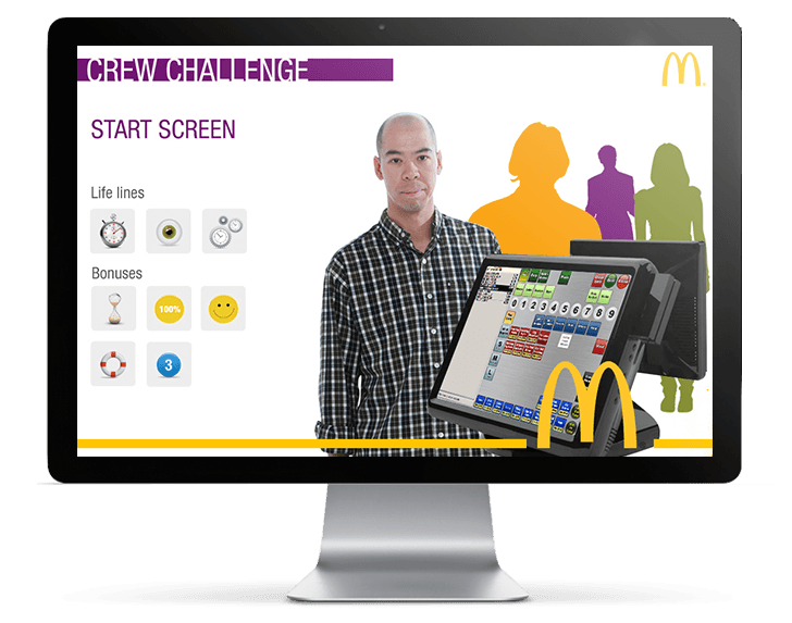 mcdonalds cash register screen