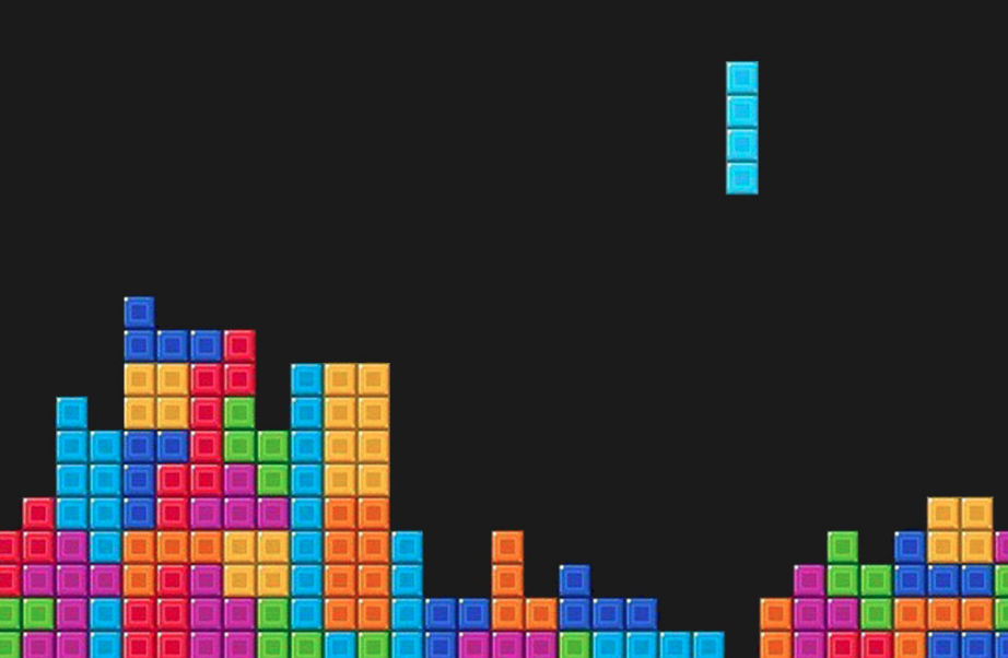 tetris screen burn