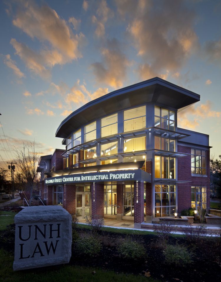 UNH Franklin Pierce IP Center. The school offers an online J.D.