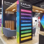 A Kaplan Professional booth at FPA Congress 2018