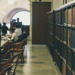 a college library