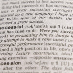 Zoom in of dictionary on word successful.