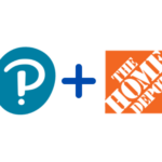 Pearson and The Home Depot logo together.